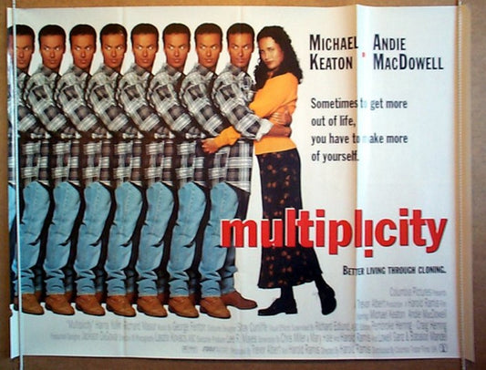 Multiplicity  (Teaser)  Original Quad Movie Poster  