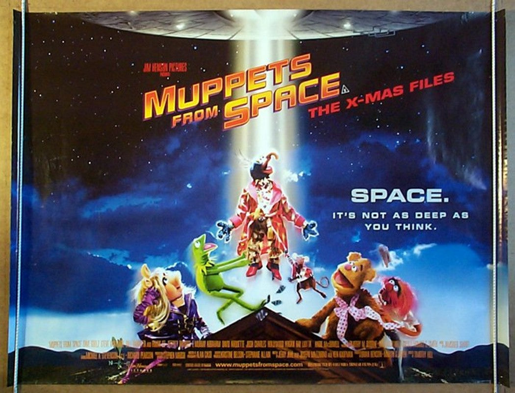 Muppets From Space  Original Quad Movie Poster  