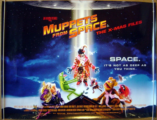 Muppets From Space  Original Quad Movie Poster  