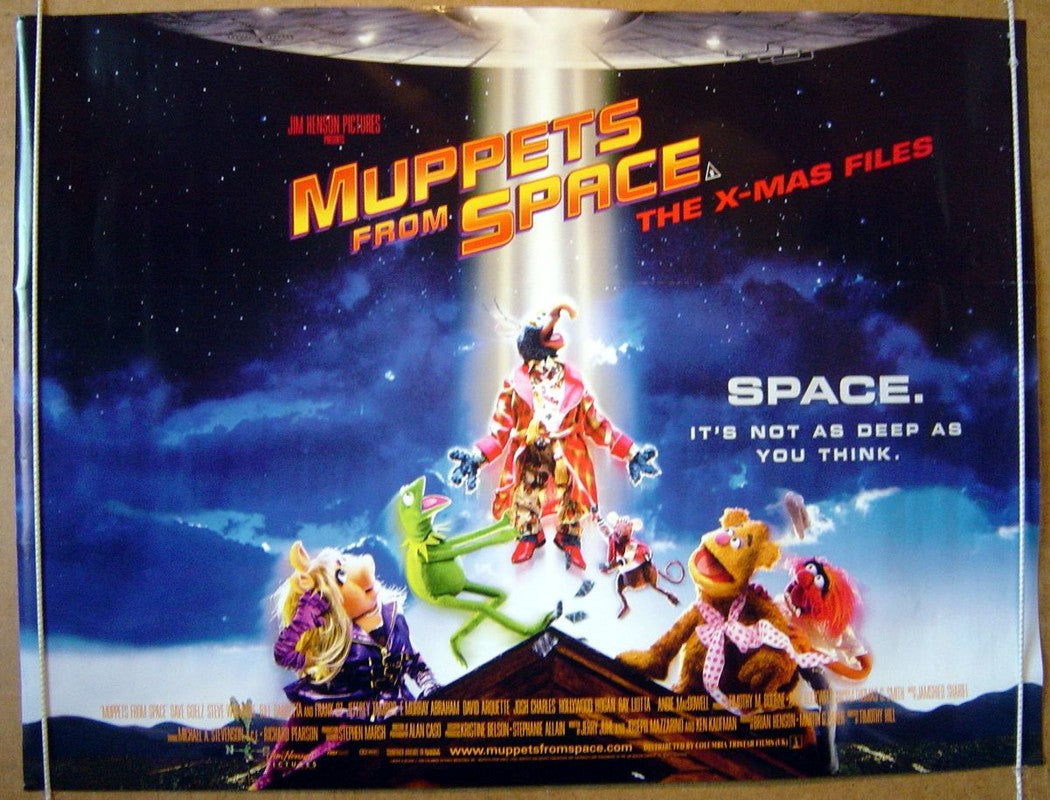 Muppets From Space  Original Quad Movie Poster  