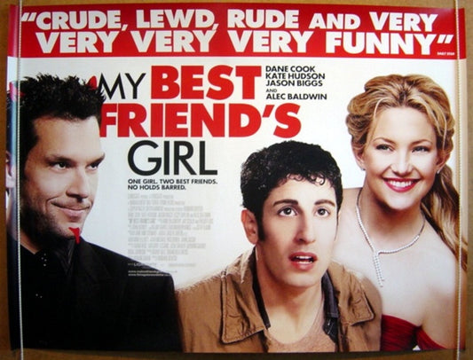 My Best Friend's Girl  Original Quad Movie Poster  