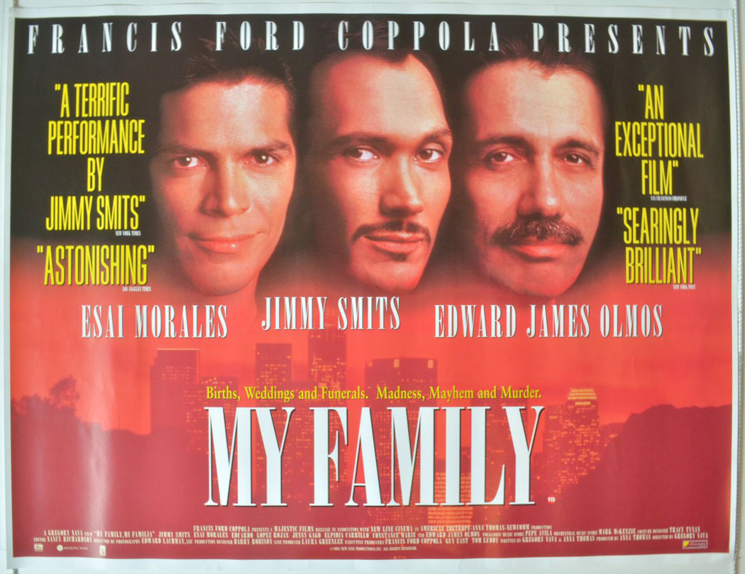 My Family   Original British Quad Poster - Movie Poster