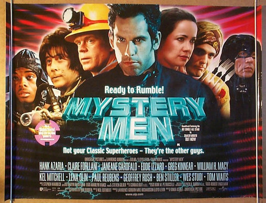 Mystery Men  Original Quad Movie Poster  