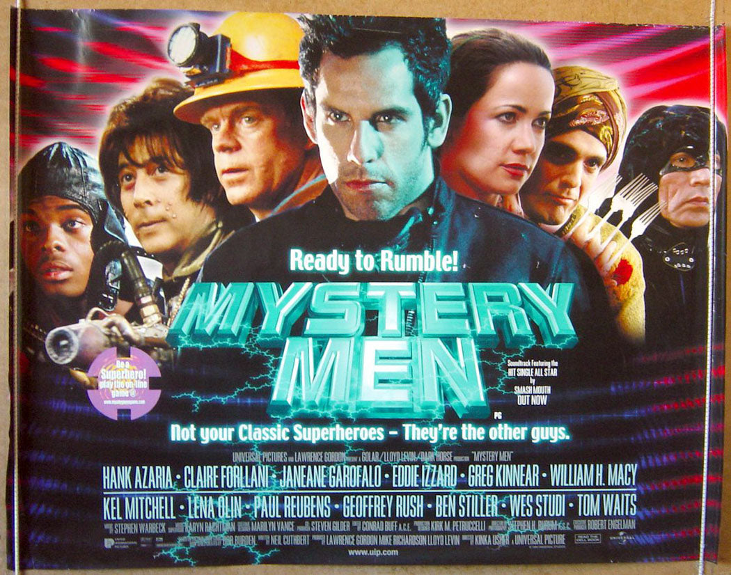 Mystery Men  Original Quad Movie Poster  