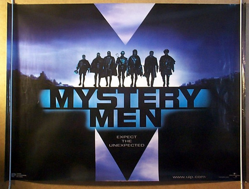 Mystery Men  (Teaser)  Original Quad Movie Poster  