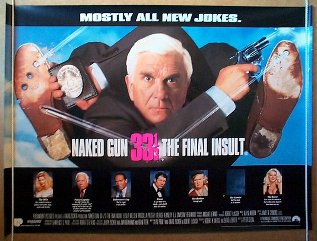 Naked Gun 3 Original Quad Movie Poster  