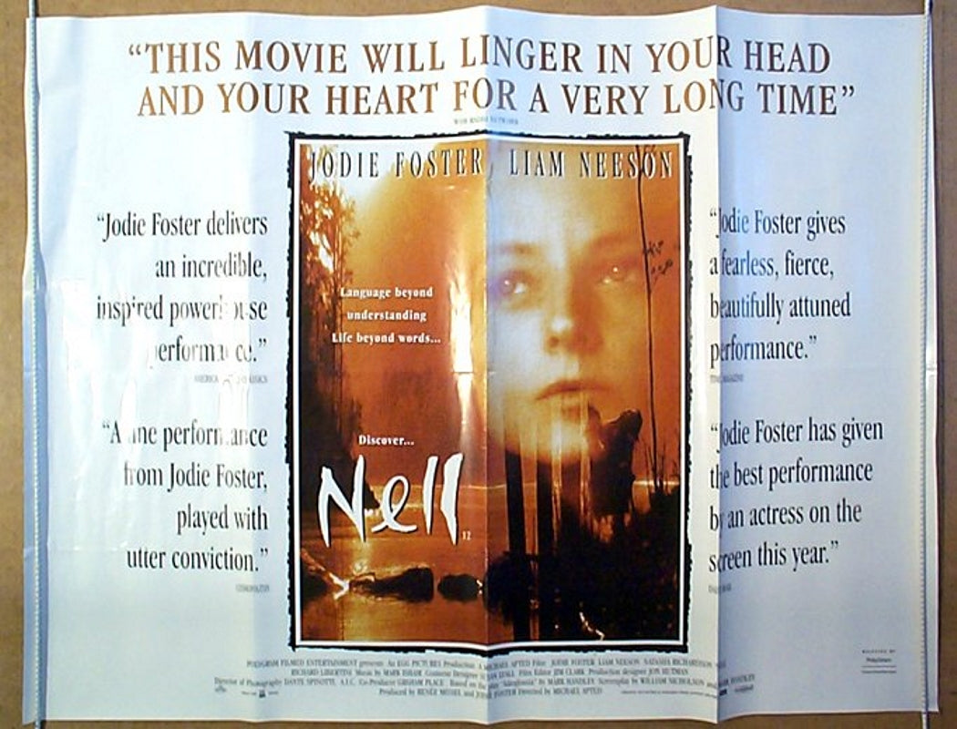 Nell  Original Quad Movie Poster  