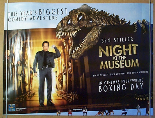 Night At The Museum  Original Quad Movie Poster  