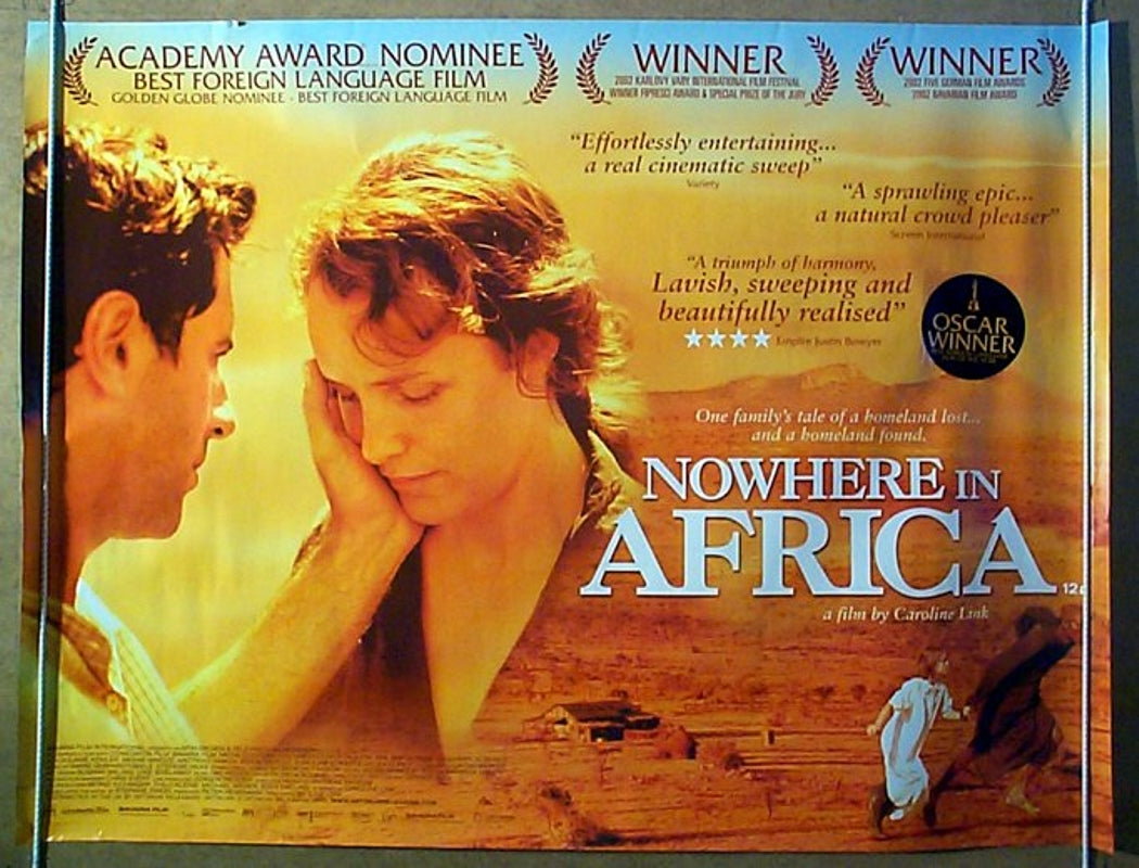 Nowhere In Africa  (Nirgendwo In Afrika)  Original Quad Movie Poster  