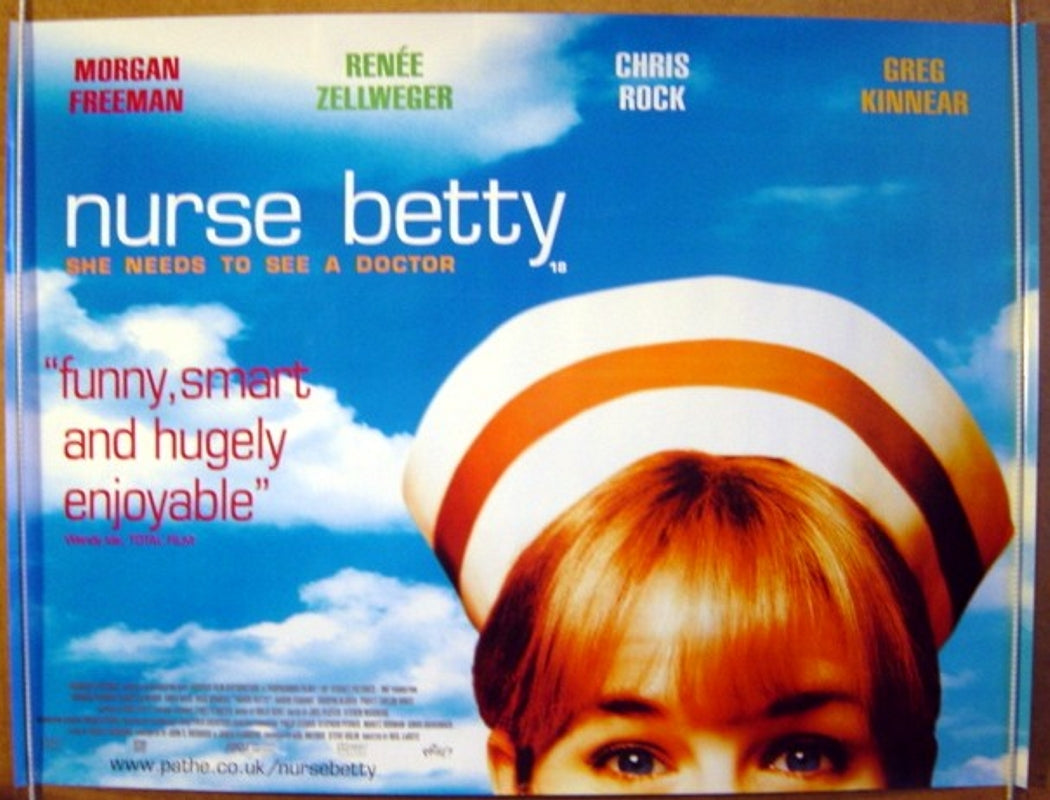 Nurse Betty  Original Quad Movie Poster  