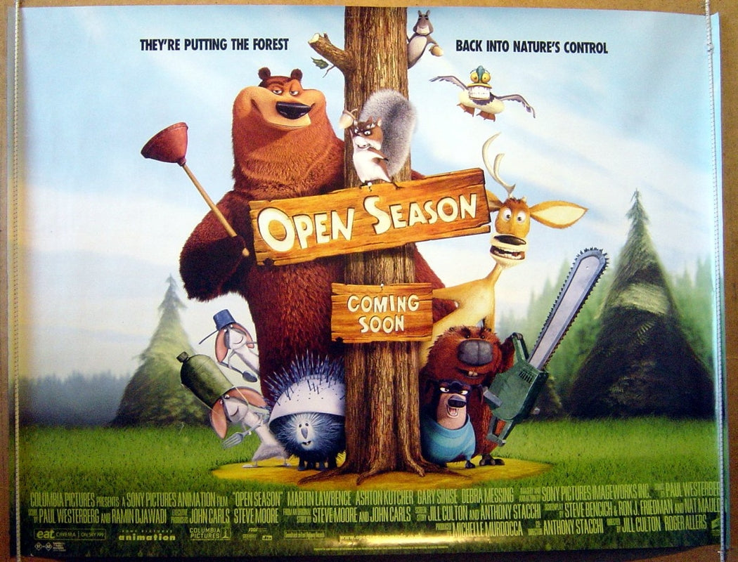 Open Season  (Teaser)  Original Quad Movie Poster  