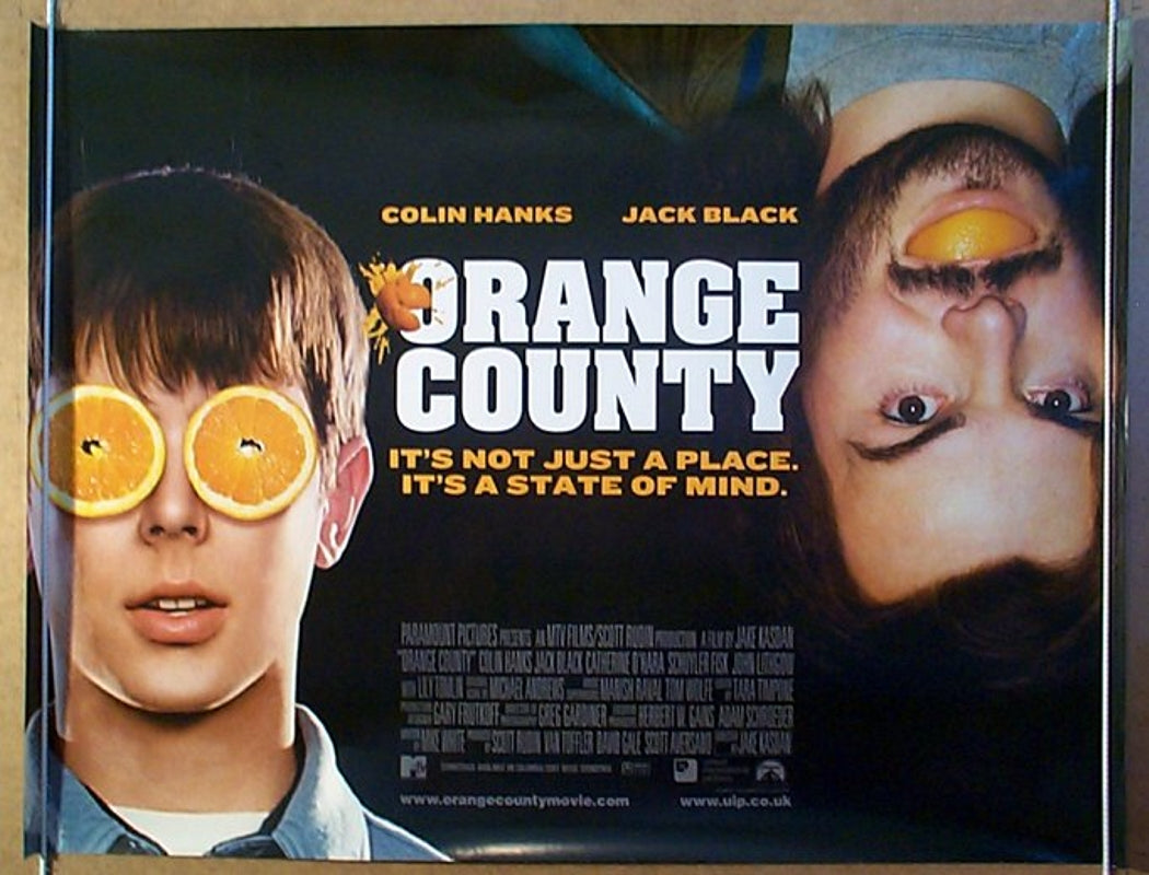 Orange County  Original Quad Movie Poster  