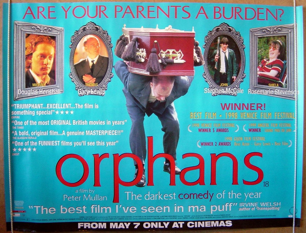 Orphans  (Venice Film Festival Winner)  Original Quad Movie Poster  