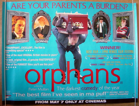 Orphans  (Venice Film Festival Winner)  Original Quad Movie Poster  