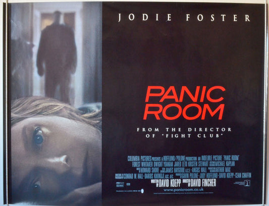 Panic Room   Original British Quad Poster - Movie Poster