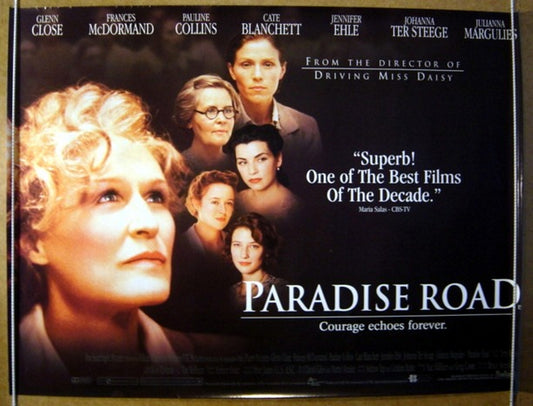 Paradise Road  Original Quad Movie Poster  