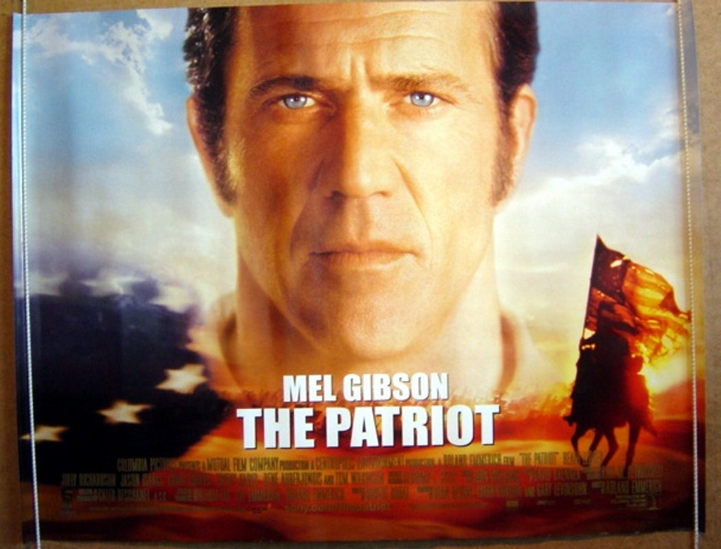 The Patriot  Original Quad Movie Poster  