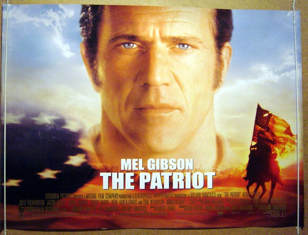 The Patriot  Original Quad Movie Poster  