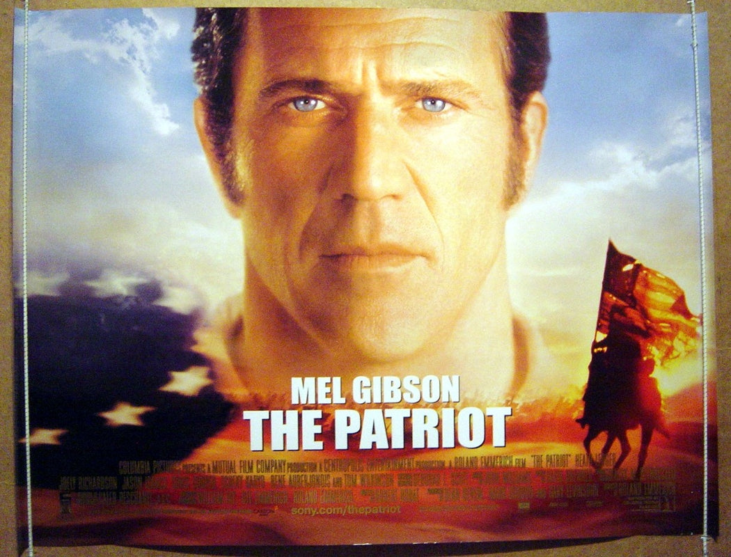 The Patriot  Original Quad Movie Poster  