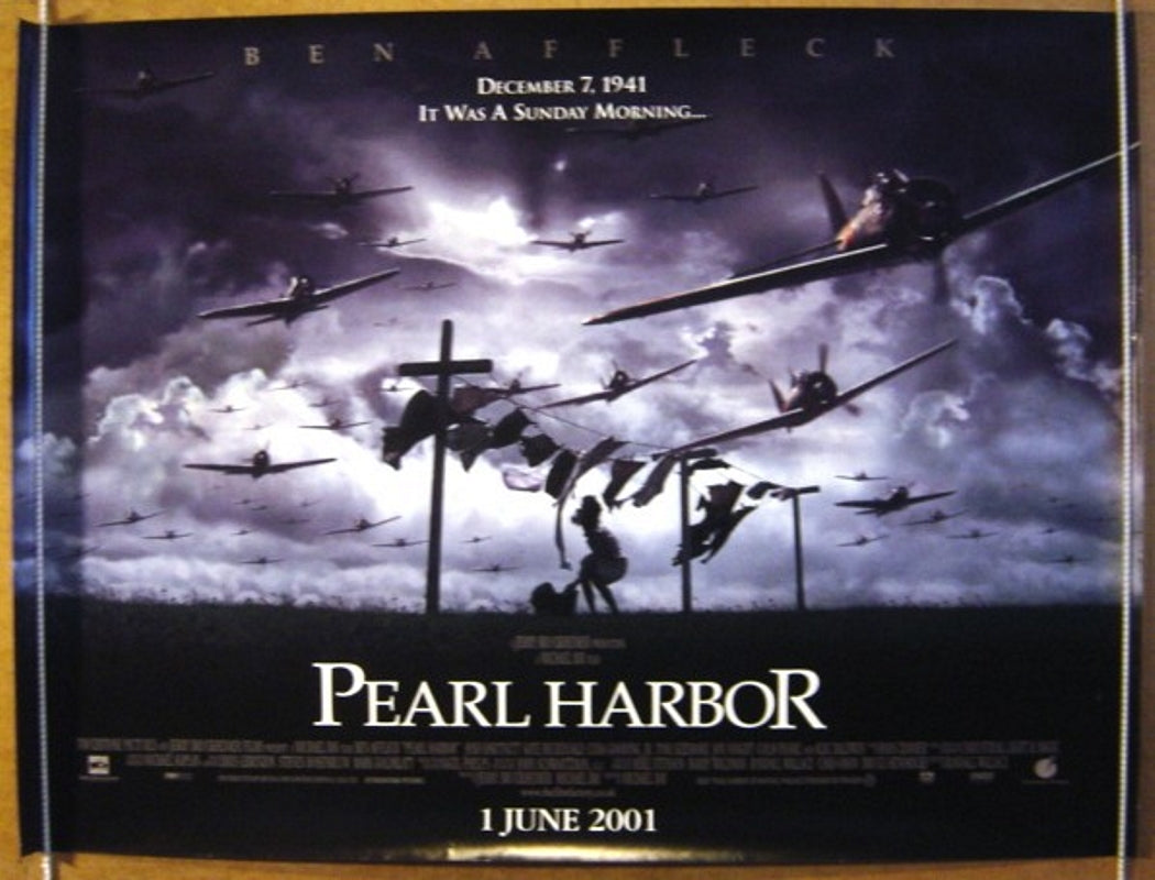 Pearl Harbor  (Teaser)  Original Quad Movie Poster  