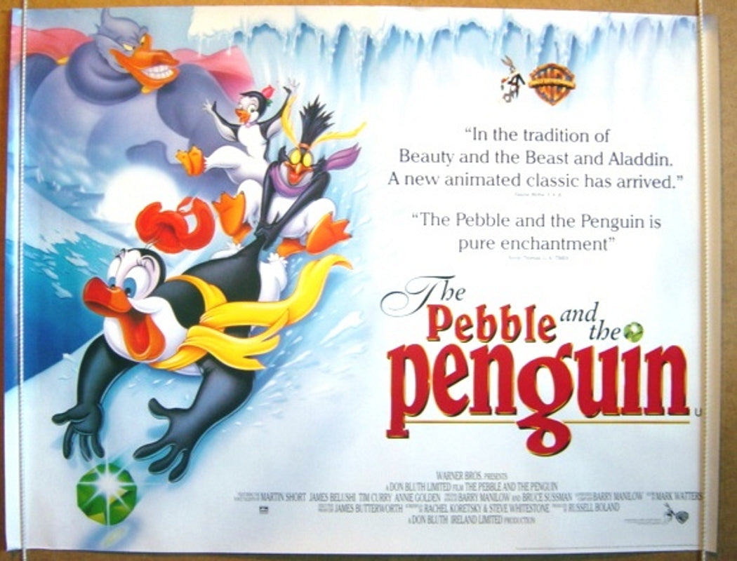 The Pebble And The Penguin  Original Quad Movie Poster  