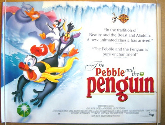 The Pebble And The Penguin  Original Quad Movie Poster  