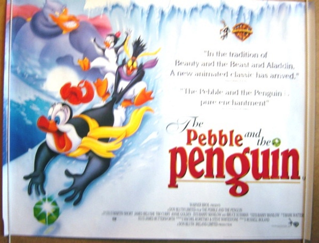 The Pebble And The Penguin  Original Quad Movie Poster  