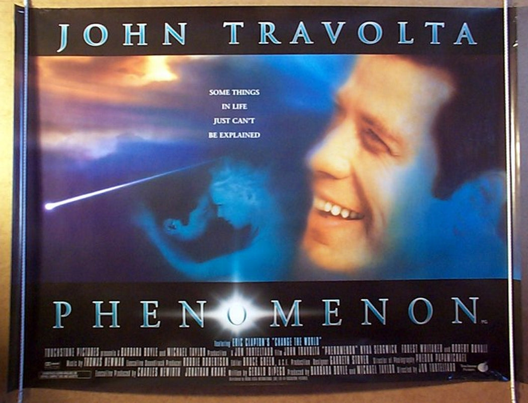 Phenomenon  Original Quad Movie Poster  