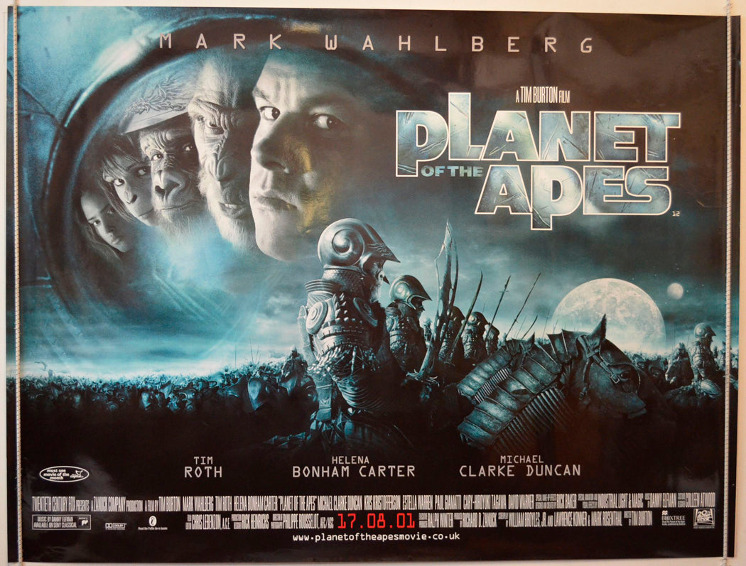 Planet Of The Apes Original British Quad Poster - Movie Poster