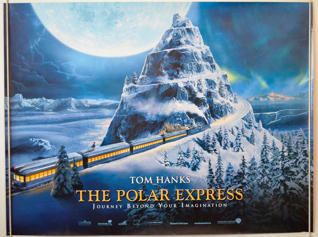 The Polar Express  (Teaser / Advance Version)   Original British Quad Poster - Movie Poster