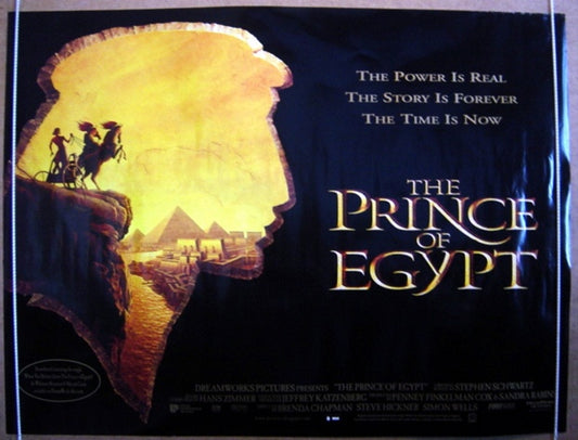 The Prince Of Egypt  Original Quad Movie Poster  