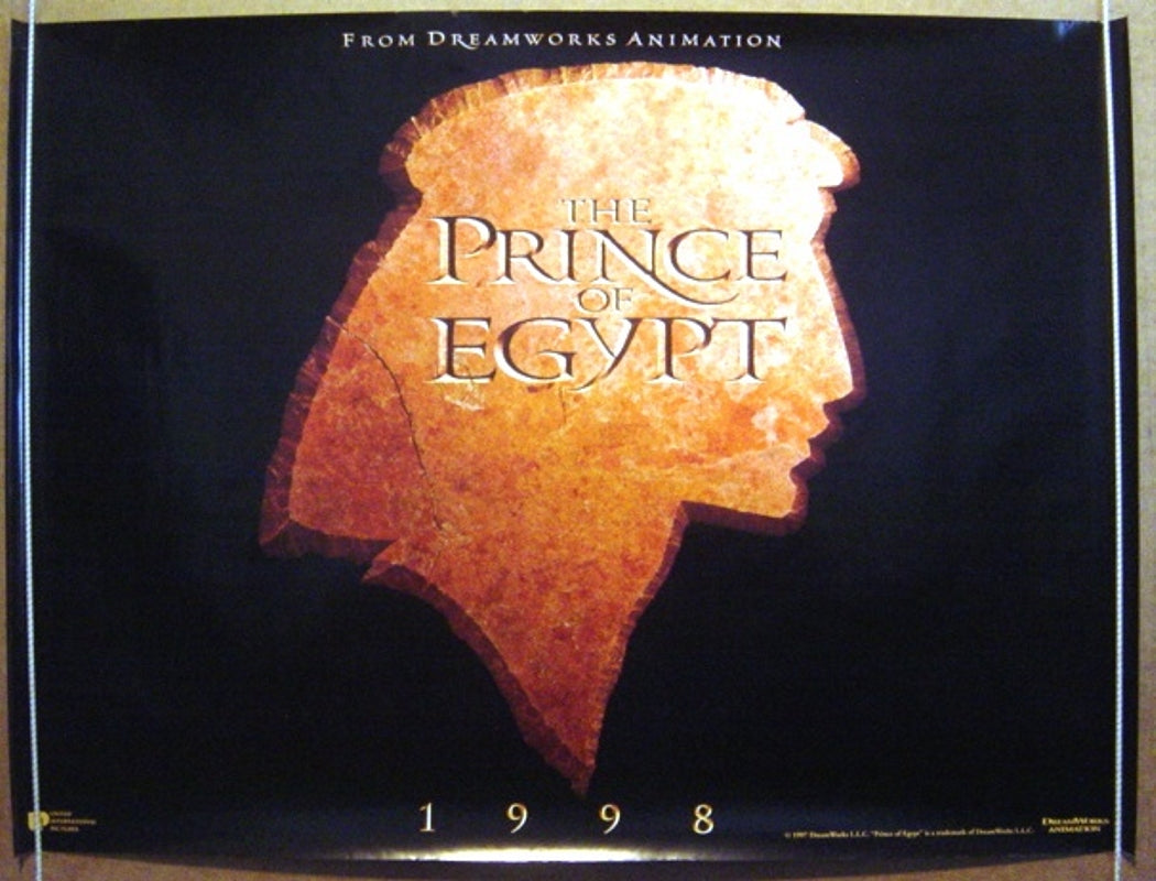 The Prince Of Egypt  (Teaser)  Original Quad Movie Poster  