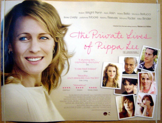 The Private Lives Of Pippa Lee  Original Quad Movie Poster  