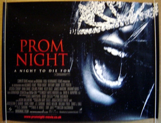 Prom Night  Original Quad Movie Poster  