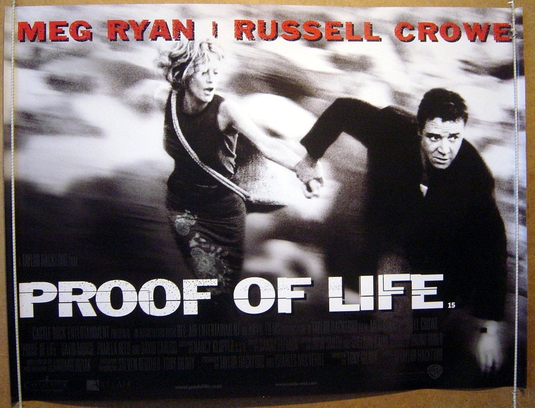 Proof Of Life  Original Quad Movie Poster  