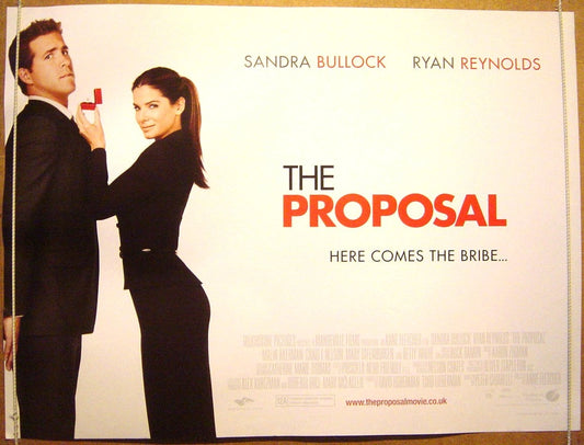 The Proposal  Original Quad Movie Poster  