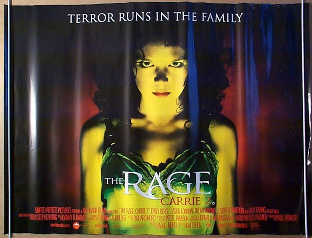 Rage (The) : Carrie 2  Original Quad Movie Poster  