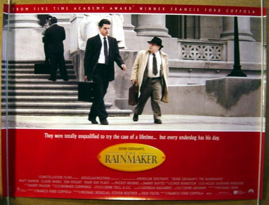 The Rainmaker  Original Quad Movie Poster  