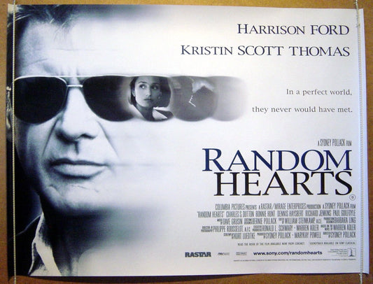 Random Hearts  Original Quad Movie Poster  