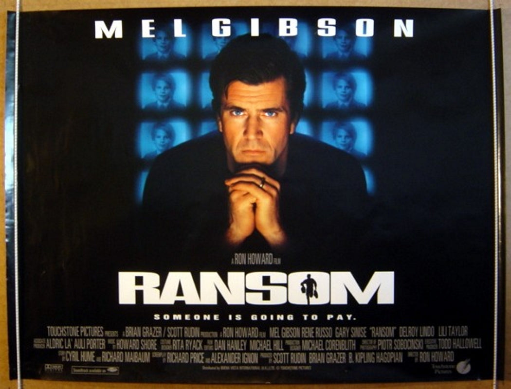 Ransom  Original Quad Movie Poster  