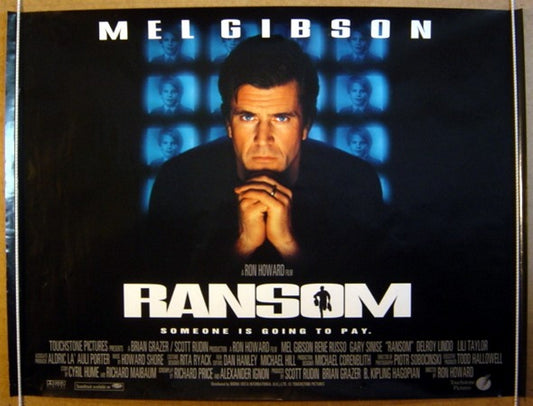 Ransom  Original Quad Movie Poster  