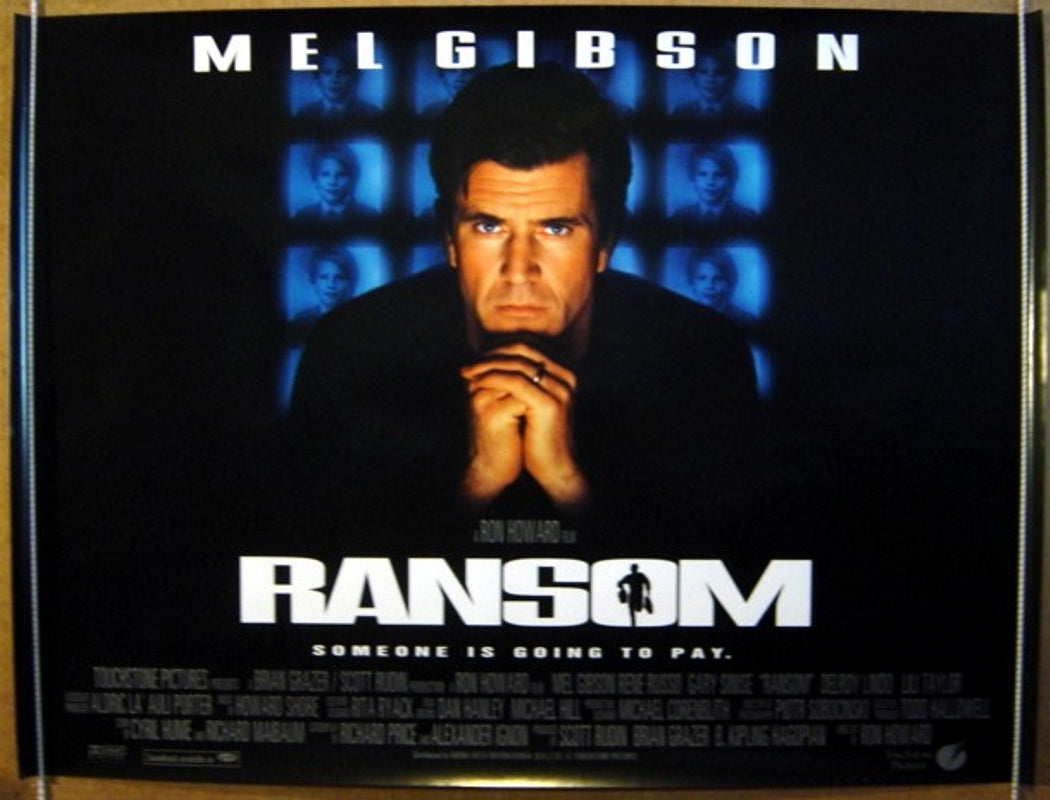 Ransom  Original Quad Movie Poster  