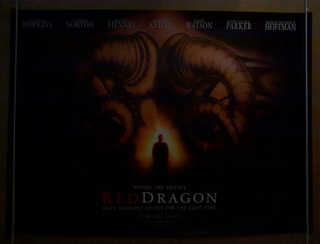 Red Dragon  (Teaser)  Original Quad Movie Poster  