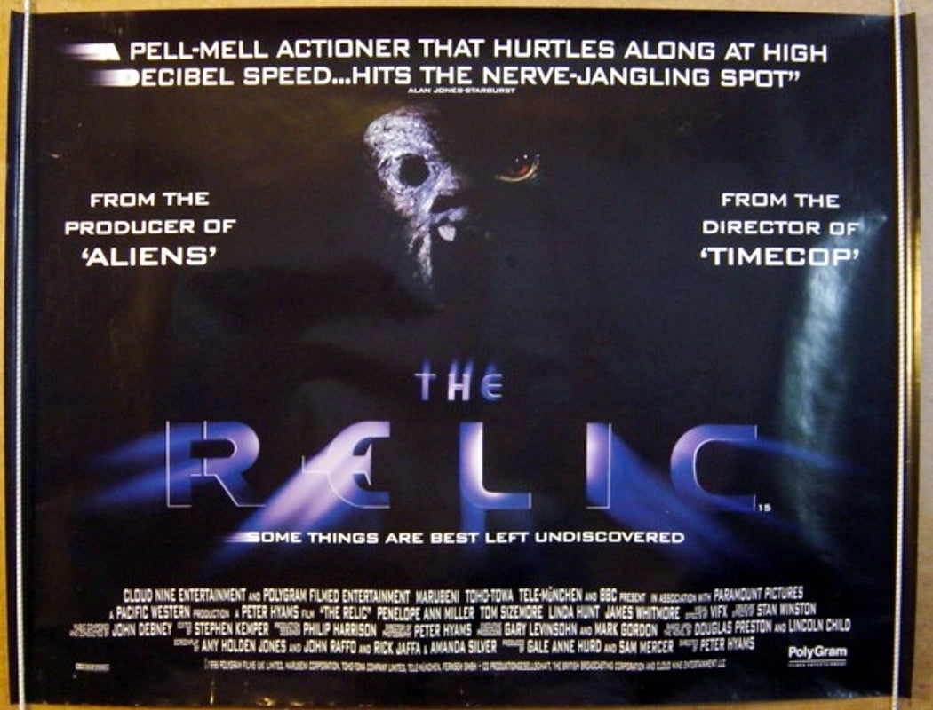 The Relic  Original Quad Movie Poster  