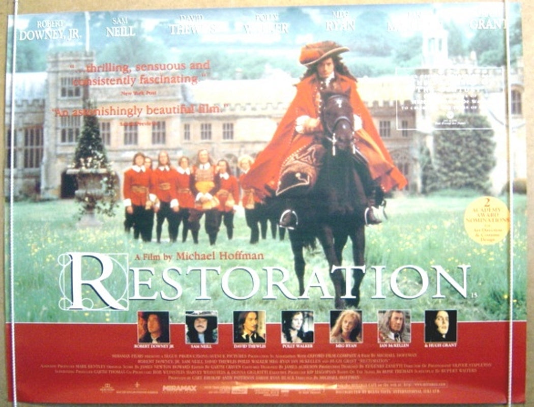 Restoration  Original Quad Movie Poster  