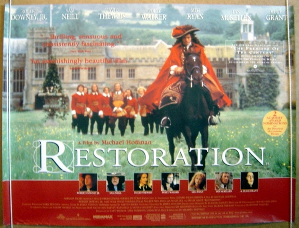 Restoration  Original Quad Movie Poster  