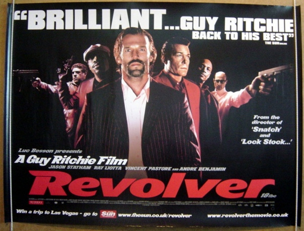 Revolver  Original Quad Movie Poster  