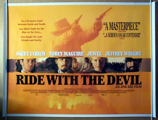 Ride With The Devil  Original Quad Movie Poster  