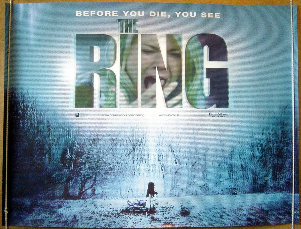 The Ring  Original Quad Movie Poster  