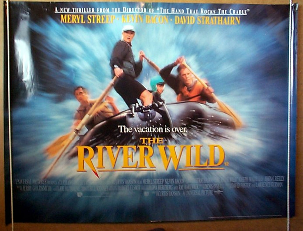 The River Wild  Original Quad Movie Poster  